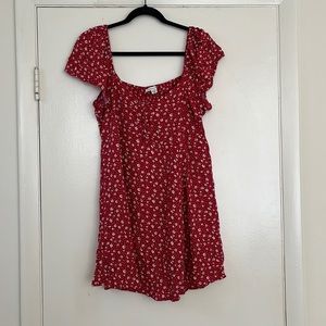 American Eagle red sundress